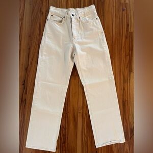 imogene + willie Isabelle natural high rise Jeans tailored 5’3